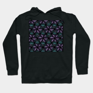 Custom Spaceship Geometric Pattern Hoodie